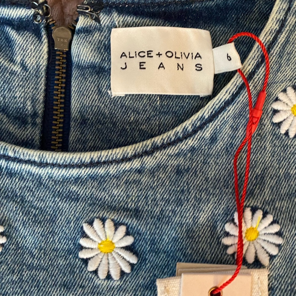 Alice + Olivia Wynell Daisy Bodycon Minidress - Picture 10 of 10
